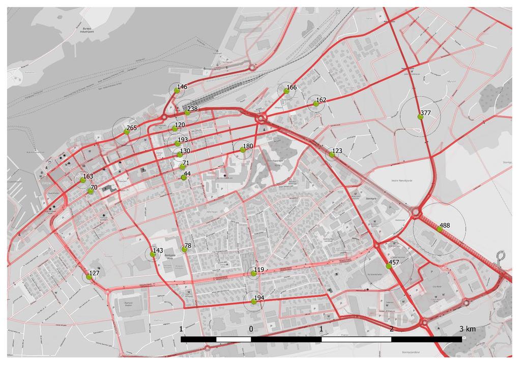 2. Enklere å sykle: A. Bodø skal ha et sammenhengende hovednett for sykling. Det skal være sammenheng i sykkelveinettet slik at det blir god flyt i syklingen.