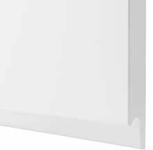 11 VEDDINGE Farge: grå Materialer: fiberplate med lakkert overflate. Denne glatte, elegante døra i grått gir kjøkkenet et mykt og moderne preg.