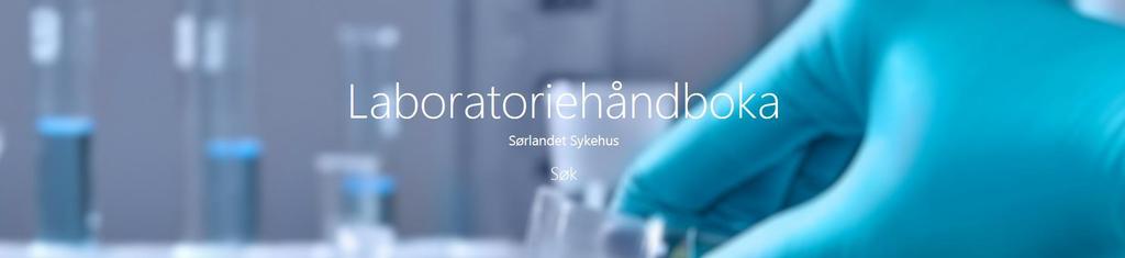 Laboratoriehåndboka Nytt undersøkelsesregister: http://innolab.