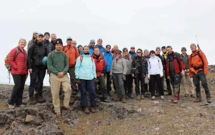 DEEP-CEED-UNIS: Summer course in the High North The PhD course "Arctic tectonics, volcanism and climate" was held in August The week-long course was held at UNIS (Longyearbyen, Svalbard), 15 students