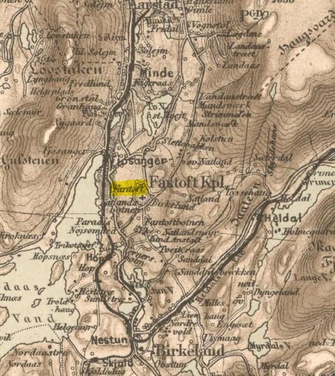 Fantoft gård var lyststed i to perioder. Først mellom 1635-1730, for så å være i bondeeie frem til 1773 da det igjen var eid av byborgere frem til slutten av 1800-tallet.