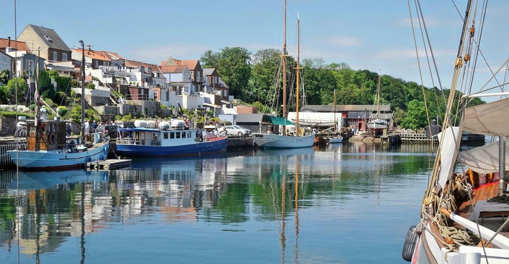 UNIKE LANDSKAP OG HYGGELIGE KYSTBYER MELLOM FYN OG JYLLAND VAKRE SEVERDIGHETER I LILLEBÆLT Områdets flotte landskap er skapt av utrolige krefter under istiden.