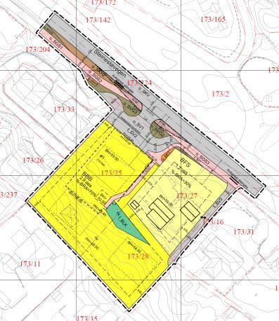 I forslag til ny kommuneplan (KPA2016) ligger planområdet i «øvrig byggesone» der det ikke tillates vesentlig nybygging.
