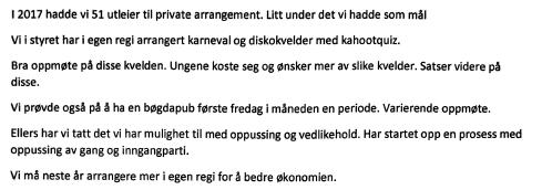 Ljosheim 2017 Samarbeid med Hegratunet EM Hegratunet ble nedlagt 30.08.2017 og vedtaket om avvikling preget aktiviteten og samhandlingen i 2017.