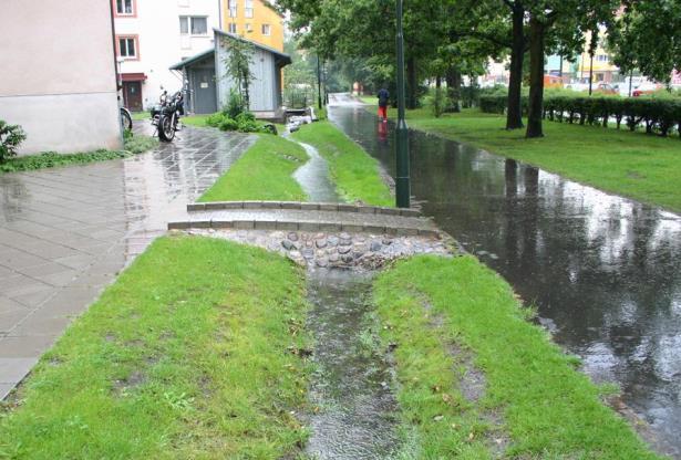 Mulige tiltak Grønne tak Kjørbare arealer