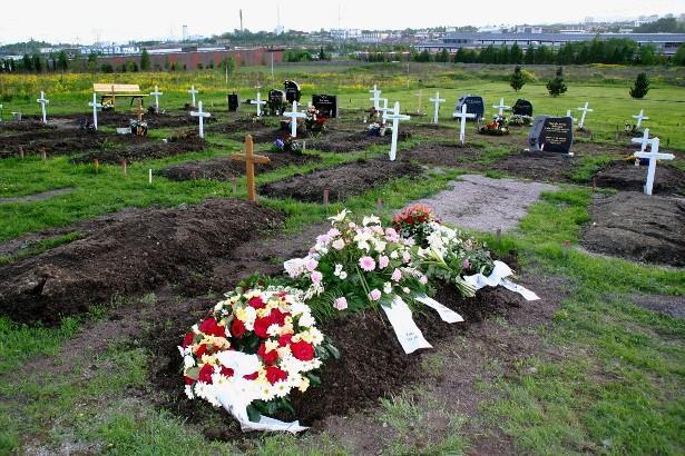 Kremasjon og kistebegravelse Kremasjon og kistebegravelse skal skje senest ti virkedager etter dødsfallet.