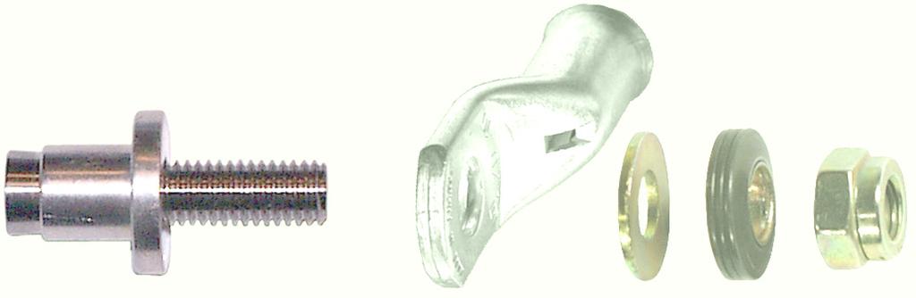 Varenr. 94 000 05 Side 4.1.6 CONPLUG jordingssystem M8 for plate av stål tykkere enn 4 mm Jordingskontakt 81928, skiver, mutter jordleder til stålplate. Den består av en fortinnet Cu bøssing med diam.