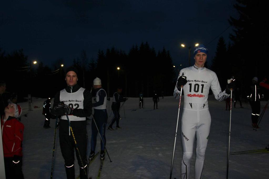 Eirik Erdal, DBK, og Sivert Olsen, MIF, er klare til start i den årlige