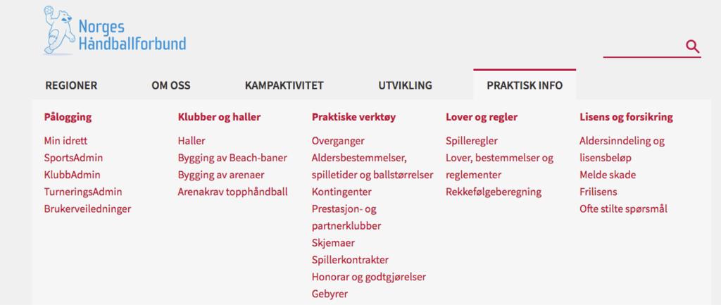 Registrer spillerstall (TA) Alle lag må registrere