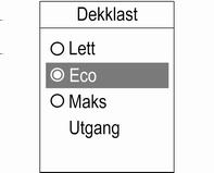 172 Pleie av bilen Hvis dekktrykket skal minskes eller økes, slå av tenningen. Monter bare hjul med trykkfølere, ellers vil ikke dekktrykket vises, og w vil lyse kontinuerlig.