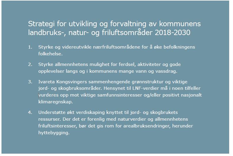 Areal for nødvendige tiltak for landbruk og reindrift og gårdstilknyttet næringsvirksomhet basert på gårdens ressursgrunnlag Landbruksområdene i kommuneplanens arealdel vises som bunden kombinasjon