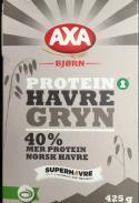 beans from Toro Havregryn (Axa) oatmeal from Norwegian oats