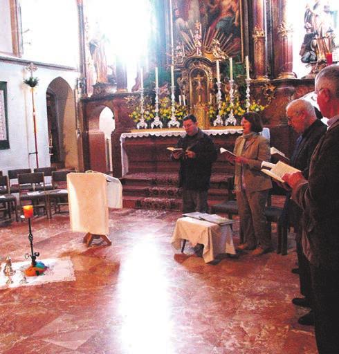 ziemlich abwegig gewesen. Die Eucharistie gehörte nur an die Sonn- und Festtage.