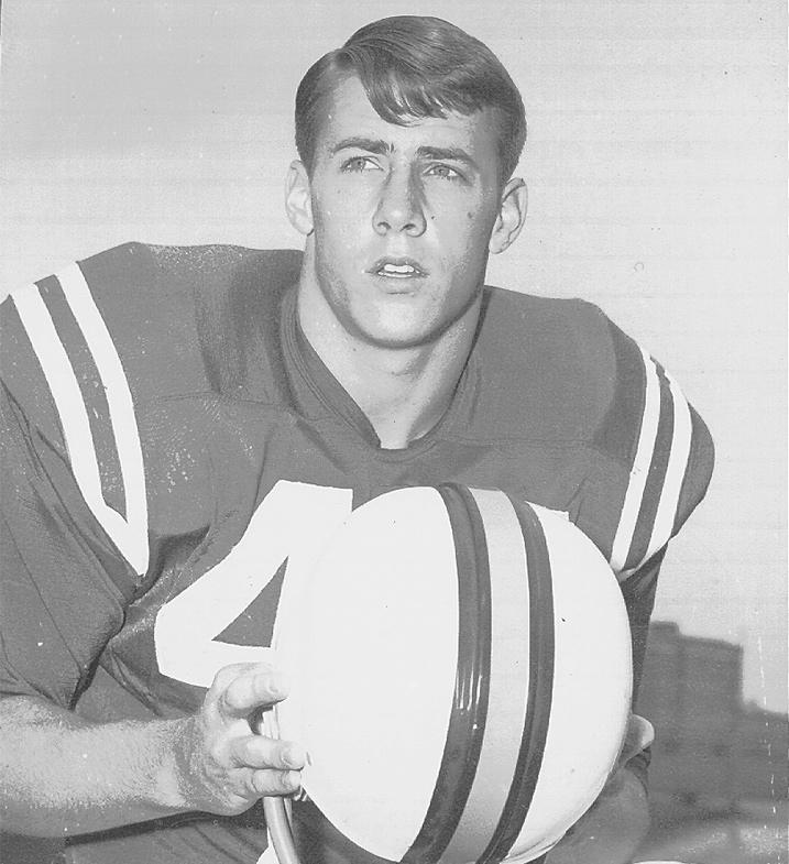 Billy Van Heusen holds records for yards per catch in a career and season.