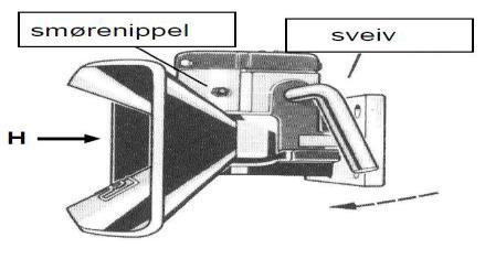 Retningslinje Godkjent av: Vestgren, Håvard Side: 93 av 375 Sammenkobling med skrukobbel: Koplet skal strammes så mye at bufferne berører hverandre.