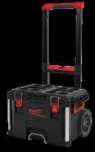 TICK sporingsenhet Tilgjengelig i 2 størrelser Metallforsterket håndtak for enkelt transport (kun på den store kofferten)