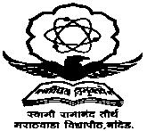 SWAMI RAMANAND TEERTH MARATHWADA UNIVERSITY, NANDED Instructions for filling examination forms for Winter 207 Examination B.Ed. (Old, New & Revised CBCS two years) & B.Ed. MR/HI; B.P.Ed. (Old Semester & New Semeste); B.