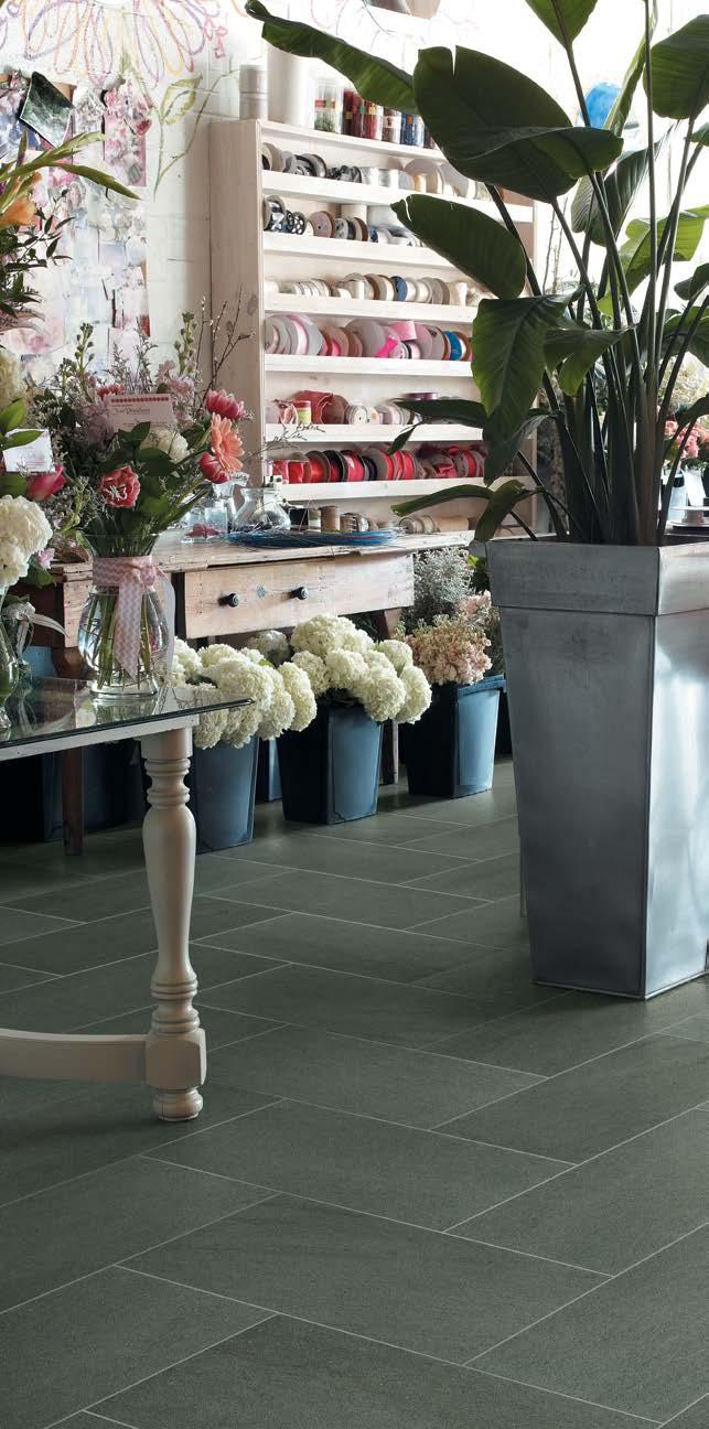 Basalt Porcelain Stone Rock your spaces with the timeless look of volcanic stone.