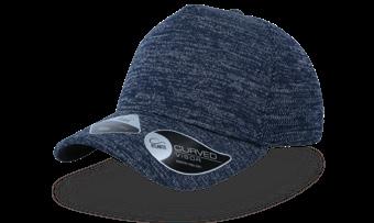 M071 BASEBALL CAP KNIT Innovativ baseball cap i strikket interlock Kvalitet: 67% polyester/33%