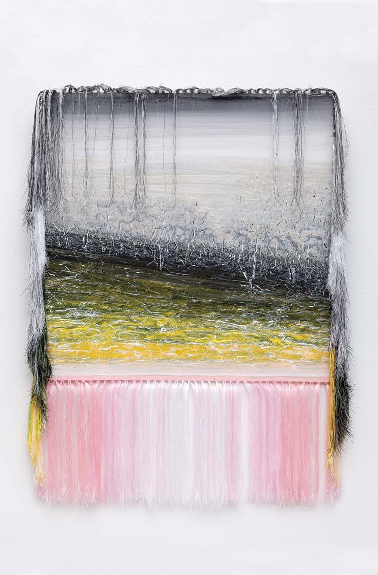 Silbajohka / Silver River, 2014, Outi Pieski. Foto: Kristin Hjellegjerde Gallery.