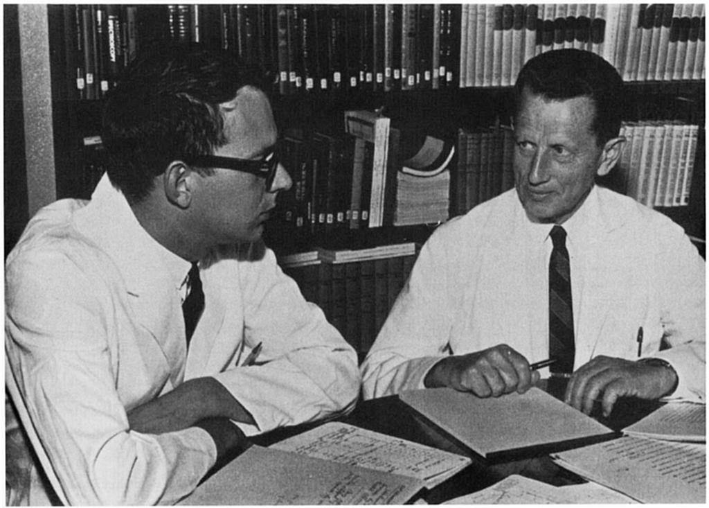 With Daniel Arnon UC Berkeley, 1968 Discussing the