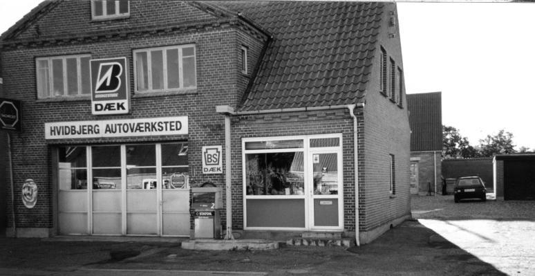 43x Hvidbjerg Hvidbjerg Autoværksted 1986 Willy Greve (Møbelhandel)