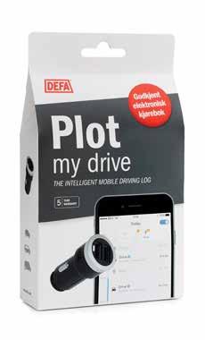 Produkter - Elektronisk kjørebok Plot my drive - mobilbasert kjørebok Plot my drive er en unik kjørebok som automatisk dokumenterer kjøring for deg - kun ved hjelp av mobilen.