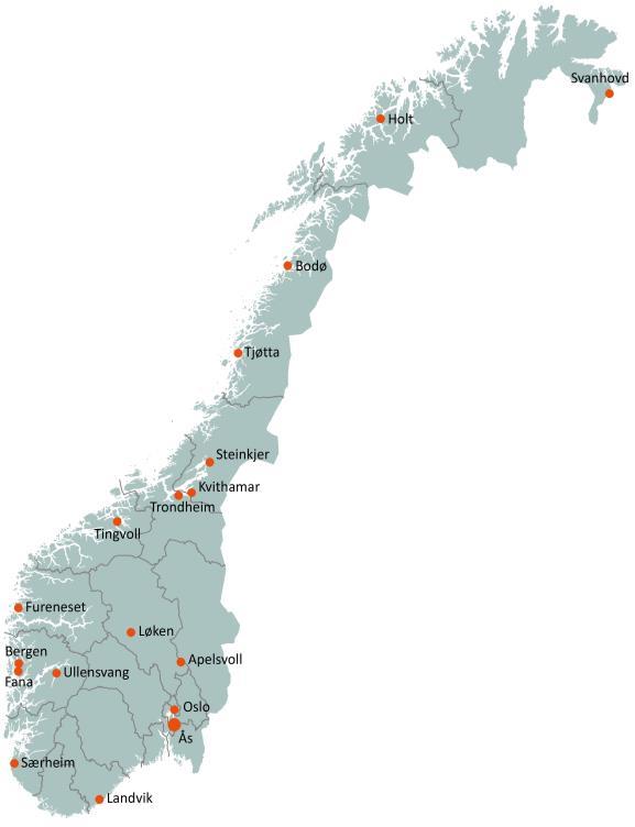 Ås; men med 18 lokaliteter 2015 1889