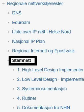 Diverse ressurser Tjenesteproduksjon BNS HN IKT Installasjon av HW Bistand fra diverse BNS ressurser til bytte og montering av rutere i sykehusenes datarom. 8.