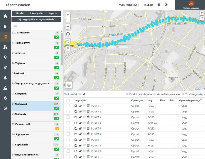 Programvare Datafangst Bruker NVDB Rest