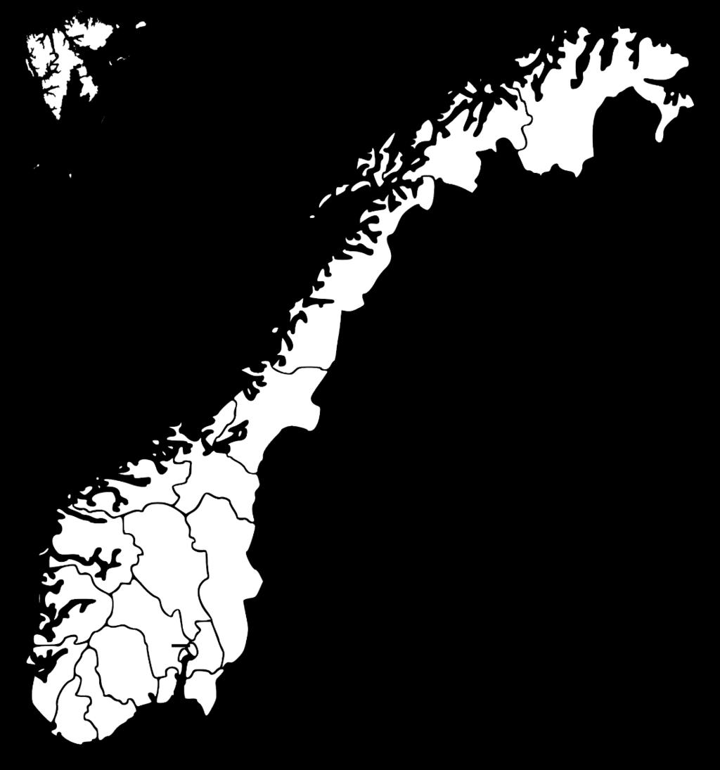 Bedriftsfordeling i landet 10,4 % 13,5 % 8,7 % 7,2 % 7,8 % 7,6 % Nordland Troms Finnmark Møre og Romsdal Sør-Trøndelag Nord-Trøndelag Hordaland Sogn og Fjordane Oppland Hedmark Buskerud