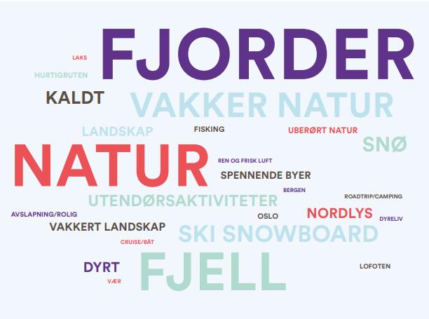 Hvordan oppfattes Norge som reisemål?