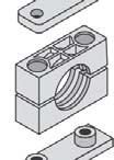 12,7 mm 2x Channel Rail Adaptor Surface: W3, Zinc Plated 3006 PP SIP-AF U W17 2x Stacking Bolt Surface: W3, Zinc Plated Thread: UNC 1x Safety Locking