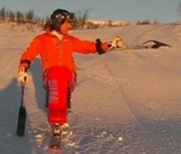 5.4 Aktivitetsutførelse Det er forskjell i utførelsen og teknikken ved bruk av sitski med en eller to ski, men mye er også likt.