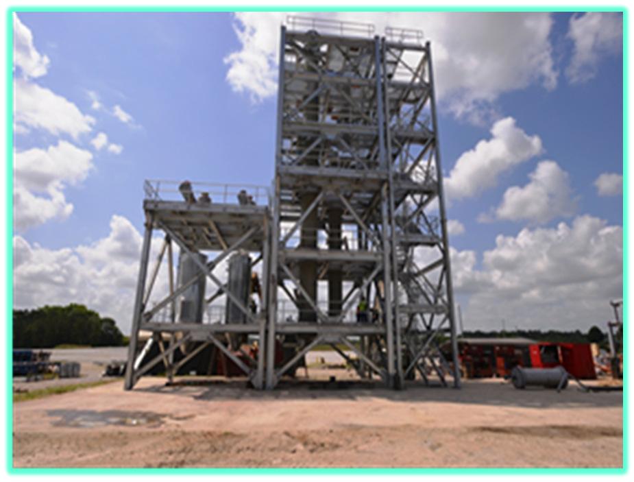 Approach: Design and construct a 1-MW pilot plant to demonstrate solid sorbent-based CO 2 capture technology Status: Construction 50% complete