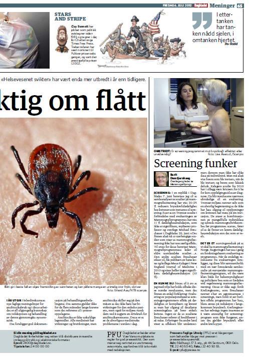 Kronikk Dagbladet
