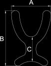 S, Chromeline 15-30 cm 150 mm fast Enkel stk 239101 374121 Hoftebelte Pro Fast str. M, DWSR40 30-40 cm 200 mm fast Dobbel stk 239102 374122 Hoftebelte Pro Fast str.