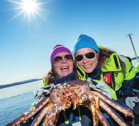 Disse taggete gigantene Barentshavet veier opptil 10 kilo.