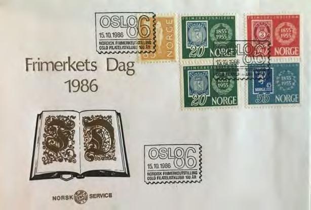 Vi kan muligens si at dette var toppen på frimerkeinteressen i Norge?