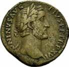 906 1+ 1 000 1158 Antoninus Pius 138-161 Æ as, Roma 154-155 e.kr. R: Britannia sittende mot venstre.