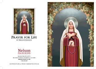 Mother of Life Holding onto Faith Nellie Edwards Holy Cards KCO-NE1 $4.95 KCO-NE2 $4.95 Nellie Edwards Greeting Card Set STC-NE1D 12 per box $19.80 STC-NE1S 1 each $2.20 STC-NE2D 12 per box $19.