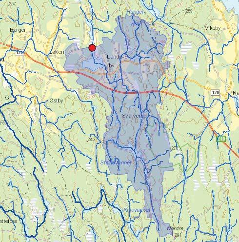 1. Bakgrunn for prosjektet 1.1. Beskrivelsen av Lundebyvannet Lundebyvannet ligger i Eidsberg kommune, nord for skogsområdet «Fjella» (figur 1).