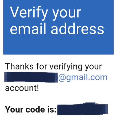 2: MED E-POST OG PASSORD Veriﬁcation code Opprette konto ved å legge inn