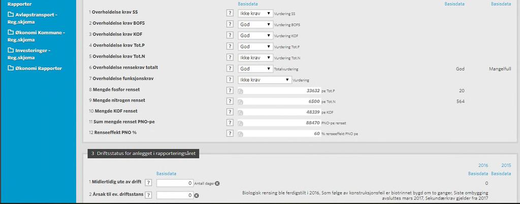 Dersom det av en eller annen grunn er tatt ut prøver som ikke er import, må det velges Ja for den aktuelle parameteren for at dere skal få registrert resultatene.