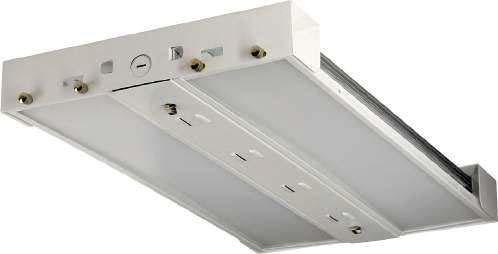 Replaces fluorescent and traditional HID high bays while using up to 50% less