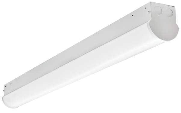 2, 3, 4 and 8 covered strip lights designed as direct replacements for fluorescent strips.