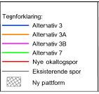 7 retningsdrift Tredje spor fra Lysaker til