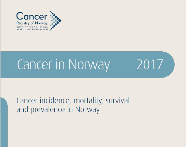 Kreftforekomst i Norge stabil 33 564 nye tilfeller av kreft i 2017 737 ( 2%) flere krefttilfeller enn året før (sammenlignet med tall