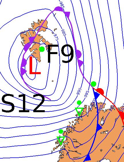 1 Rapport 1.1 Kort beskrivelse Varslet middelvind på sørvestlig og vestlig full storm, og perioder med sterk storm på kysten av Lofoten, Vesterålen, Troms og Finnmark.