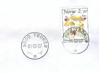 I september 1969 kom de aller første norske poststemplene med postnummer.